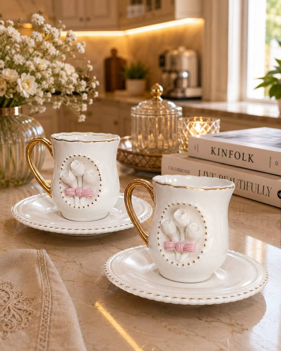 ☕ سيت فنجان قهوة سيراميك فاخر
✨ تصميم أنيق بلمسات ذهبية وزخرفة ورود مميزة.
💝 سعر السيت: 15,000 دينار فقط
تشكيلة مميزة بأسعار تنافسية.
للحجز والاستفسار مراسله الصفحه او على الارقام
***********
***********

عنوان المحل حي الموظفين شارع مدرسة جمانه اسم المحل بيتك عدنا
