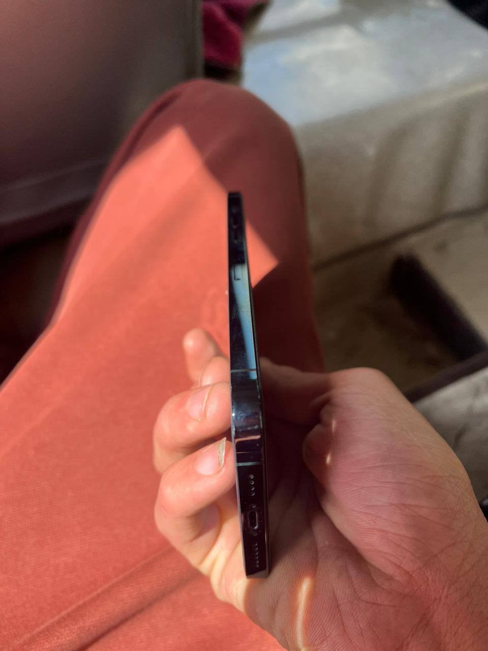 السلام عليكم
ايفون 12 برو ماكس جهاز نضيف
 مامفتوح  برغي عده الضر موضح
 بصوره ذاكره 128 جهاز نضيف 
ه‍ /***********
بي واتساب
