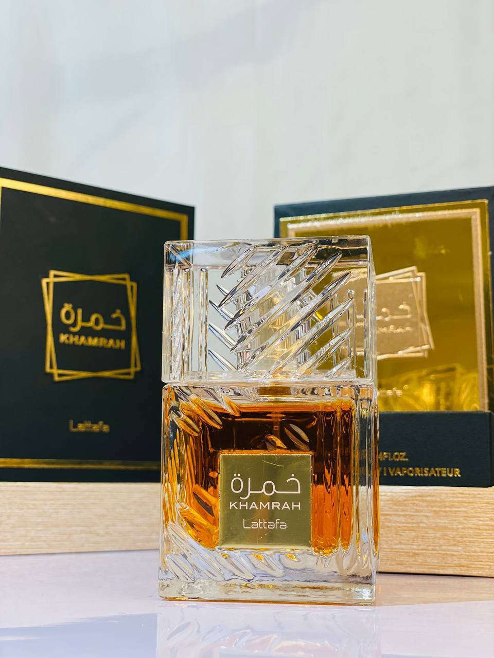 عطر خمرة الاصلي ♥️♥️
KHAMRAH 
وفرنالكم العطر الترند الي فعلا يستخق الضجة أداء وثبات رائع ومناسب للمناسبات الفخمة ..
عطر خمرة 🌋فخم واحدث عطور لطافة ❤️ تحفة فنية لعشاق التميز والفخامة ✨ 

🧡 خمرة من العطور التي لا تتكرر مثال اعلى مكتمل الاوصاف
لكل من يرغب بعطر ذات طبقة مخملية✨
🧡 عطر متفرد ، انيق جذاب وعصري 🌟
🧡 ثبات وفوحان  ، يناسب الجنسين
فخامة العطور😍 #خُمرة من شركة #لطافة_للعطور 
🧡 طبعآ البرفان غني عن التعريف ترند جدآ الفترة دي الخُمرة السودانية 🫰🏻🔥🧡
🧡 مقدمة العطر : 
العنبر والفانيليا والأخشاب ، قلب العطر : البراندي وحبوب التونكا ، 
🧡 قاعدة العطر :
التوباكو وجوزة الطيب ،عطر مميز كلاسيكي غامض
عطر خمرة من أفخم وأرقى العطور 👑
🧡 هو عطر شرقي من مجموعة لطافة للعطور الامارتية ، (للجنسين) 💯
🧡 عطر مميز كلاسيكي غامض🫣 قنبلة بالثبات والفوحان
100مل
السعر خاص
🚘يوجد خدمة توصيل لجميع محافظات العراق ٤ الاف🚘


**إذا كنت صاحب هذا الإعلان وتريد حذفه لأي سبب، رجاءا أرسل رسالة إلى الدعم الفني**