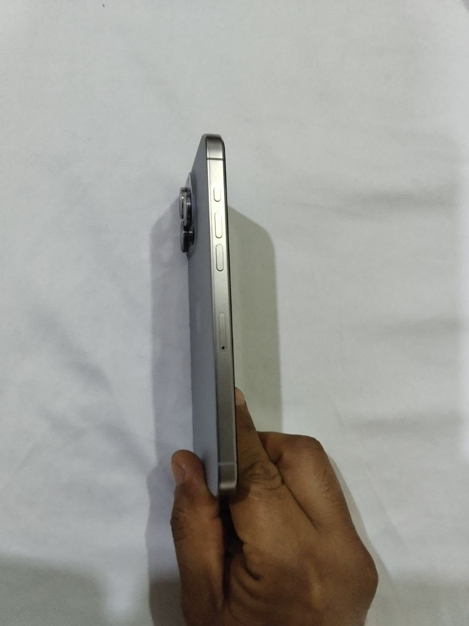 السلام عليكم ايفون 15 برو ماكس 256 تيتانيوم جديد نضافة 100/100 بطاري 88 دبل شريحة مكفول من الفتح ولتصليح ملحقات كاملة السعر مليون و50 وبي مجال عنواني كربلاء طويريج***********
