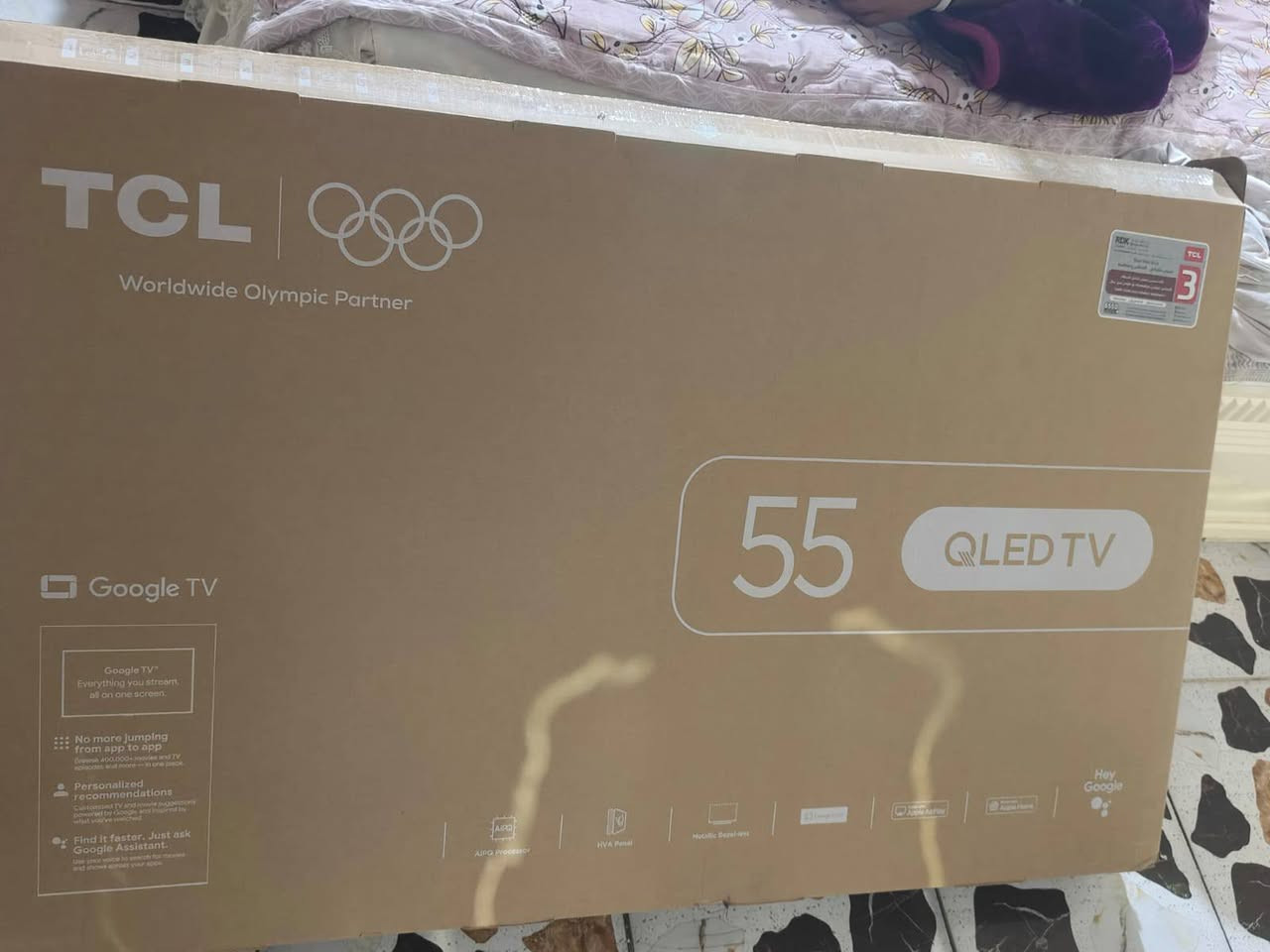 سلام عليكم
البيع يلازمه ستخدام قليل يعني حاله حال جديده 
احسن نوعية  TCL 
  بل السوك و الصدار الجديد تجي تفحص بل البيت 
و انطيك بيه ضمان 
السعر 600 وبيه مجال شي قليل 
***********
مكاني البياع تقاطع درويش
