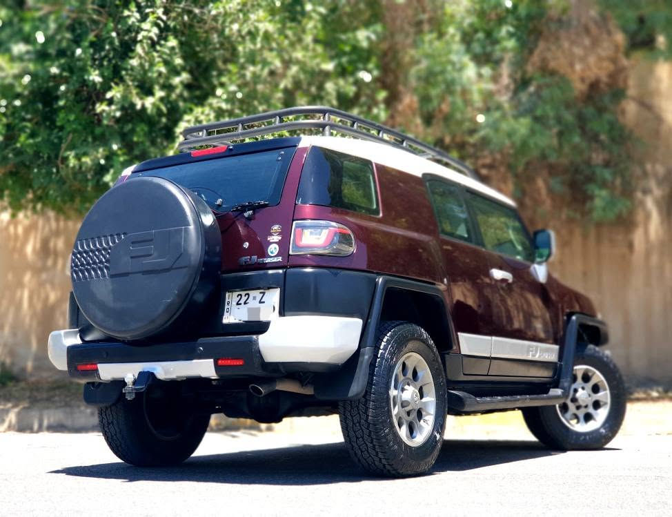 FJ 
مودیل 2008
مواصفات TXL 
المسافة المقطوعة 260 KM
محرک 6 سلندر
دیفلوک + A ـ TRAK
فقط جاملغ واحد صبغ بدون دواخل
تەنها یەک چاملغی سبوغە بەبێ ژۆرێ
مواصفات خلیجي
کامیرا و شاشە ایباد
السعر 165 ورقە و مجال قلیل
کیر + محرک + تبرید + تحویل بشرط
رقم + سنویە + هزە کلها جدید
*********** موجود واتساپ ـ ڤایبر أربيل, العراق
