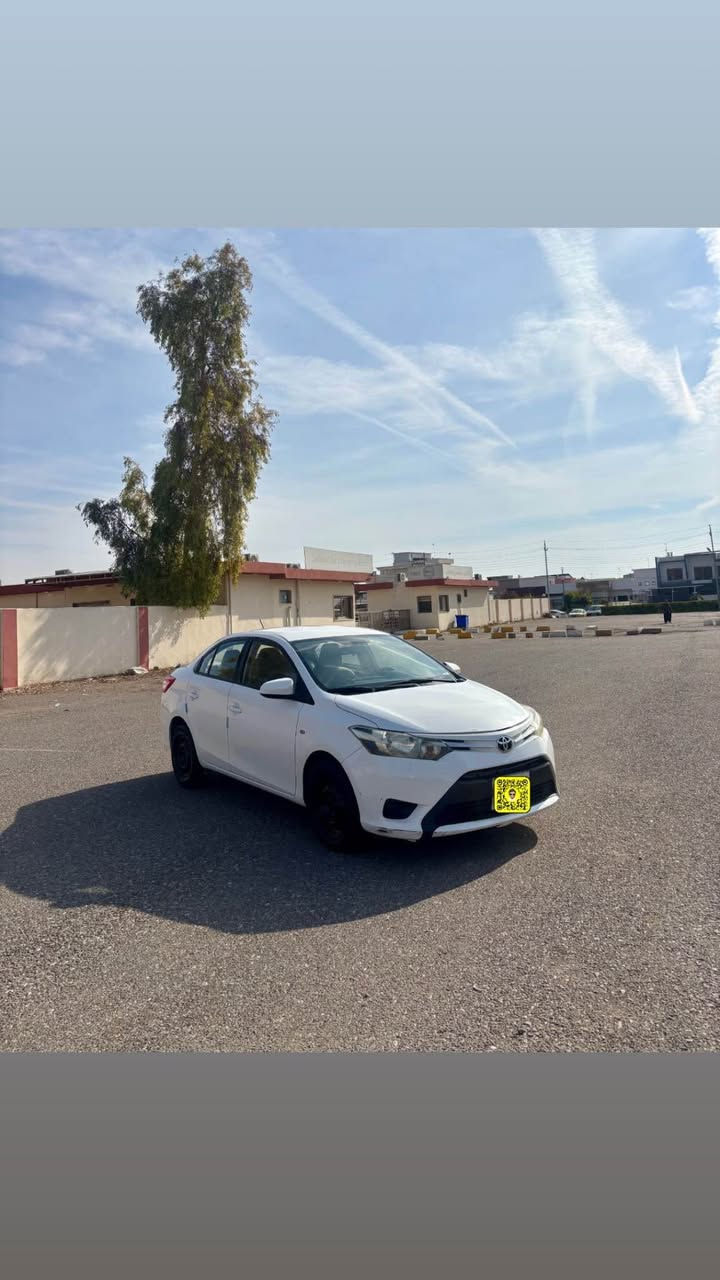 السلام عليكم 
تويوتا يارس 2015 سفری هەولێر 
رەنگ سپی مەکینە گەورە 
بێ سبوغ 
دەعامی بۆ دەعامی بەشەرت 
دوو جێ تعدیلی هەیە 
گێر و مەکینە و تبرید بەشەرت 
شوێن هەولێر 
***********
WhatsApp & Viber أربيل, العراق
