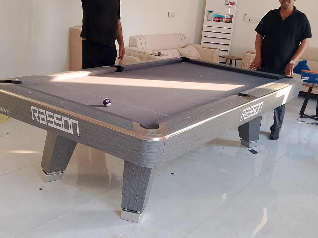 وصول وجبات بليارد جديد ومستخدم جميع النوعيات ونواع الاقمشة والكيوبات جميع مستلزمات العبه بلال للبليارد والسنوكر بغداد حافض القاضى شارع الوسط لاتصال ***********
