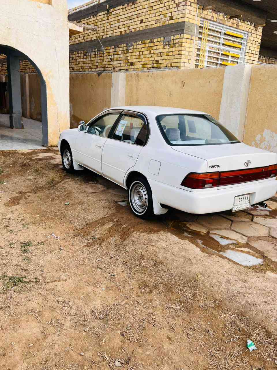 كورلا موديل ١٩٩٤رقم كربلاء تحويل مباشر كفاله من ضربه بيه رشات صبغ بسيطه محرك ١٨٠٠ كير حاويه إستوني شاده حداده امامي خلفي تخم تاير كرهبائيات كله شغاله غرفه جديده  تغليفه ارضيه جلد   منظومه زنون سياره جاهزه للأخير مابيه اي نفقص سعر ٥٧ وبيه مجال للاستفسار الاتصال ع *********** *********** مكاني ذي الرفاعي
