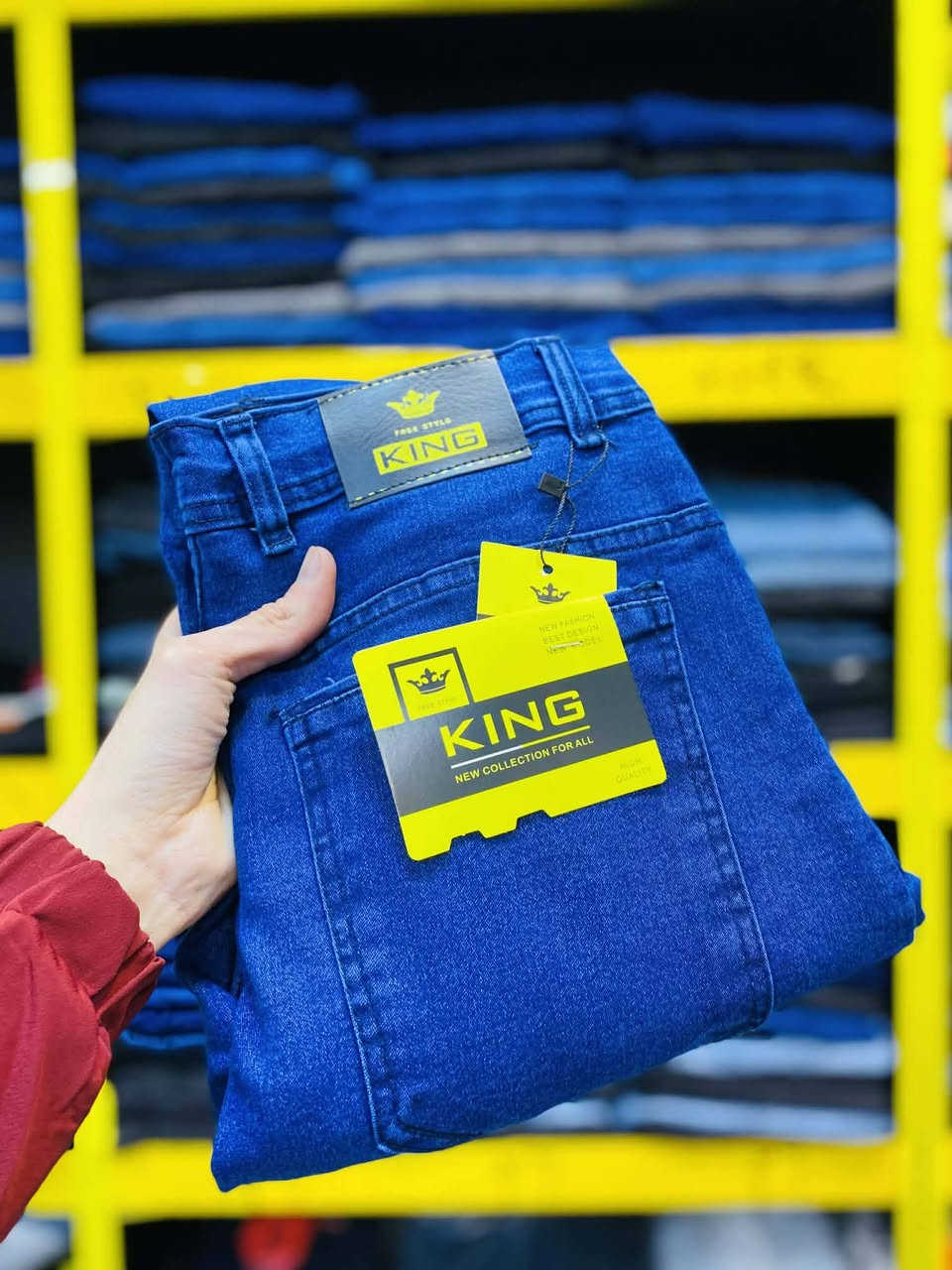 #لبسة_بخمسة_الفلوجة
الى زبائننا الكرام اليوم وصلتنه بضاعه بنطرون رجالي كصه عدله قياسات من 36 لحد 46
السعر 8 آلاف فقط بلاش 💥💥💥
العنوان فلوجه قرب الجسر القديم مقابل مقهى أوات مكتوب عل محل لبسه بخمسه


**إذا كنت صاحب هذا الإعلان وتريد حذفه لأي سبب، رجاءا أرسل رسالة إلى الدعم الفني**