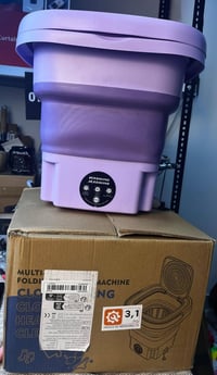 غسالة ميني • قابلة للطي • مناسبة للسفر