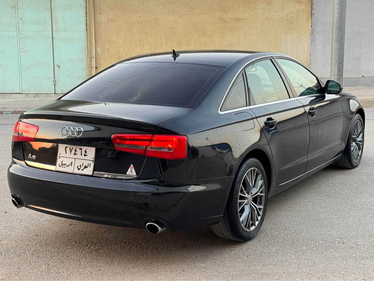 ‏Audi - A6 -2014

للبيع اودي A6 فووول مواصفات عدا الفتحه
خليجي موديل 2014 

     مواصفات خليجية السياره 

ضمان دولي السيارة         

محرك اربعه سلندر حجم 2000 تيربو 
—————————————————
السعر بلااااااش  95 $ مجال بسيط
 *********** وتساب
***********
————————————————
مواصفات فووول فووول عدا الفتحه / ..  .. كير اوتوماتيك + عادي + شفتات سترين .. كشنات جلد .. كشنات كهربائي .. كشنات خزن .. فول تحكمات سترين .. بصمة تشغيل .. بصمة ابواب .. هندبريك بصمة .. اوتو هولد .. تبريد تلث قطع .. لايتات ليد + كشافات اماميه زينون +زينون عالي ناصي .. بك لايتات ليد .. ويل كب بلاد .. حساسات امامي .. حساسات خلفي .. .. شاشة كلاب ….       تبريد مركزي ٣ قطع مناخ منفصل تحكم كامل من قبل السائق او راكب الامامي و الخلفي …... وبعد هواي شغلات بيها.. 

السيارة  بدون حادث 

كير محرك كهربائيات وضع شركة نظافة 100%
مسوي ادامه عامه للسيارة يخص كلشي من صدر من تايرات من نوزلات من بلكات من كويلات من دهن من فلاتر دهوك, العراق
