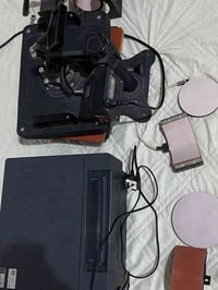 طابعة ملابس • مكبس حراري • طقم كامل