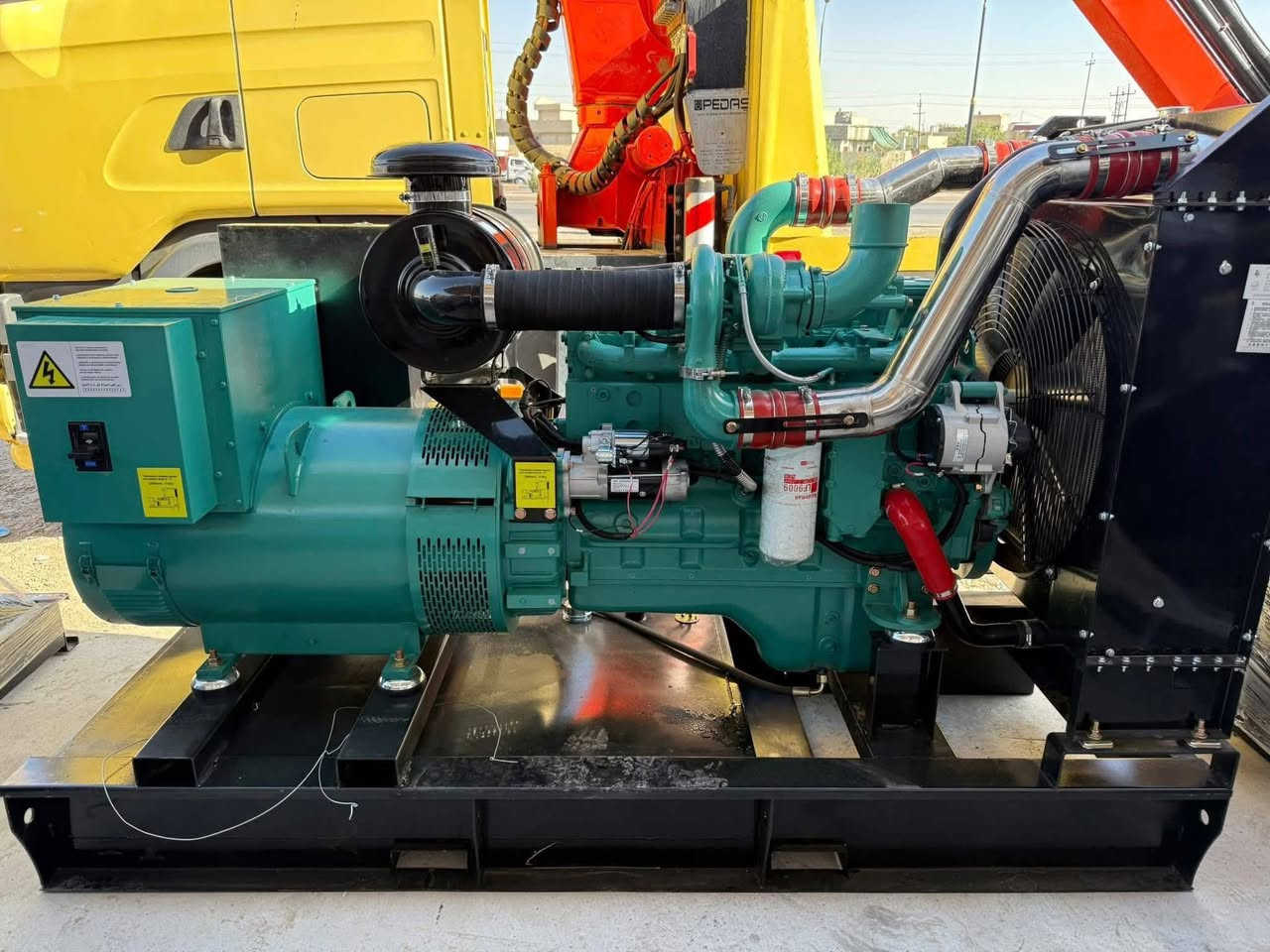 #كمنز (6) سلندر #غير مستعمل #زيرو (مجدد)
سوبر / #انتر كلر / اجويتر كهربائي
حجم #محرك (114 // 24 #ولف)  
السعة (250kv) & (600) #امبير صافي 
موديل حديث #اصدار #جديد
#ساعات العمل (0) ساعة #زيرو
 نظام #حماية
العنوان - #الموصل
***********
***********
