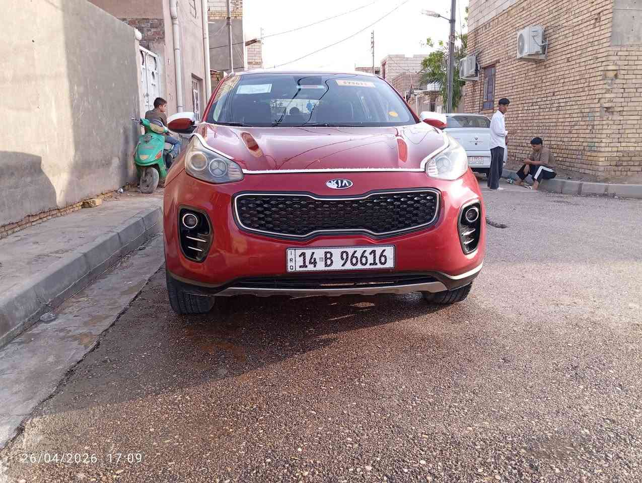 السلام عليكم
سبورتج 2019 امريكي مكفوله كفاله عامه ماعدا خشم الجاملغ الامامي صفحة السايق بي شبر فقط السيارة جاهزة من كلشي نظيفه وحلوة بمعنه الكلمه وبالعافيه ع الي ياخذه ما يخسر عليها شي رقم بصرة تحويل مباشر 
السعر 145وبيه مجال للطيبين 
***********
مكان السيارة ناصرية
