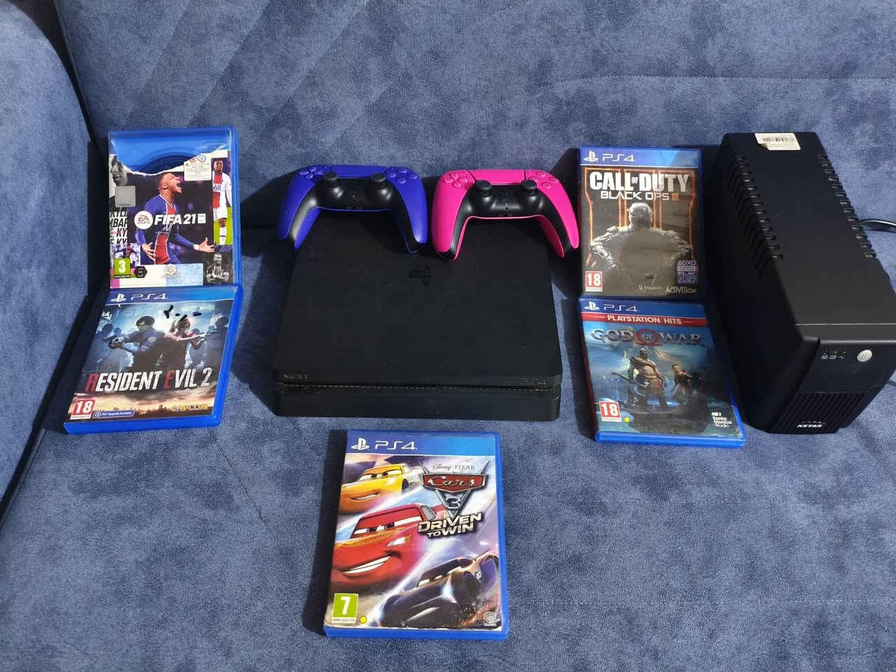 بلايستيشن 4 بحالة ممتازة 🎮
الجهاز شغال بشكل مثالي، ما عليه أي مشكلة
معاه كنترول بلي5 + كيبل + كل الملحقات
السعر: [دينار400.000] - قابل للتفاوض
للتواصل: [خاص]
📍 [بغداد]


**إذا كنت صاحب هذا الإعلان وتريد حذفه لأي سبب، رجاءا أرسل رسالة إلى الدعم الفني**