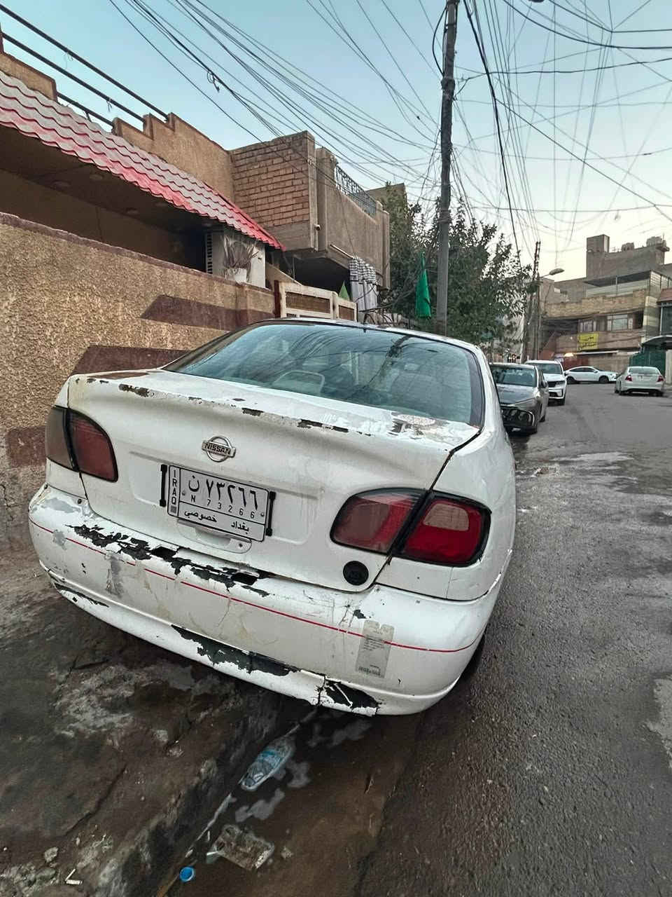 نيسان بريميرا 2001 محرك كير اوتو رقم بغداد شرط التحويل عوزها ترتيبات بسيطه السعر25$وبيه مجال حك الجيه مكاني بغداد حي الجهاد اتصال ***********
