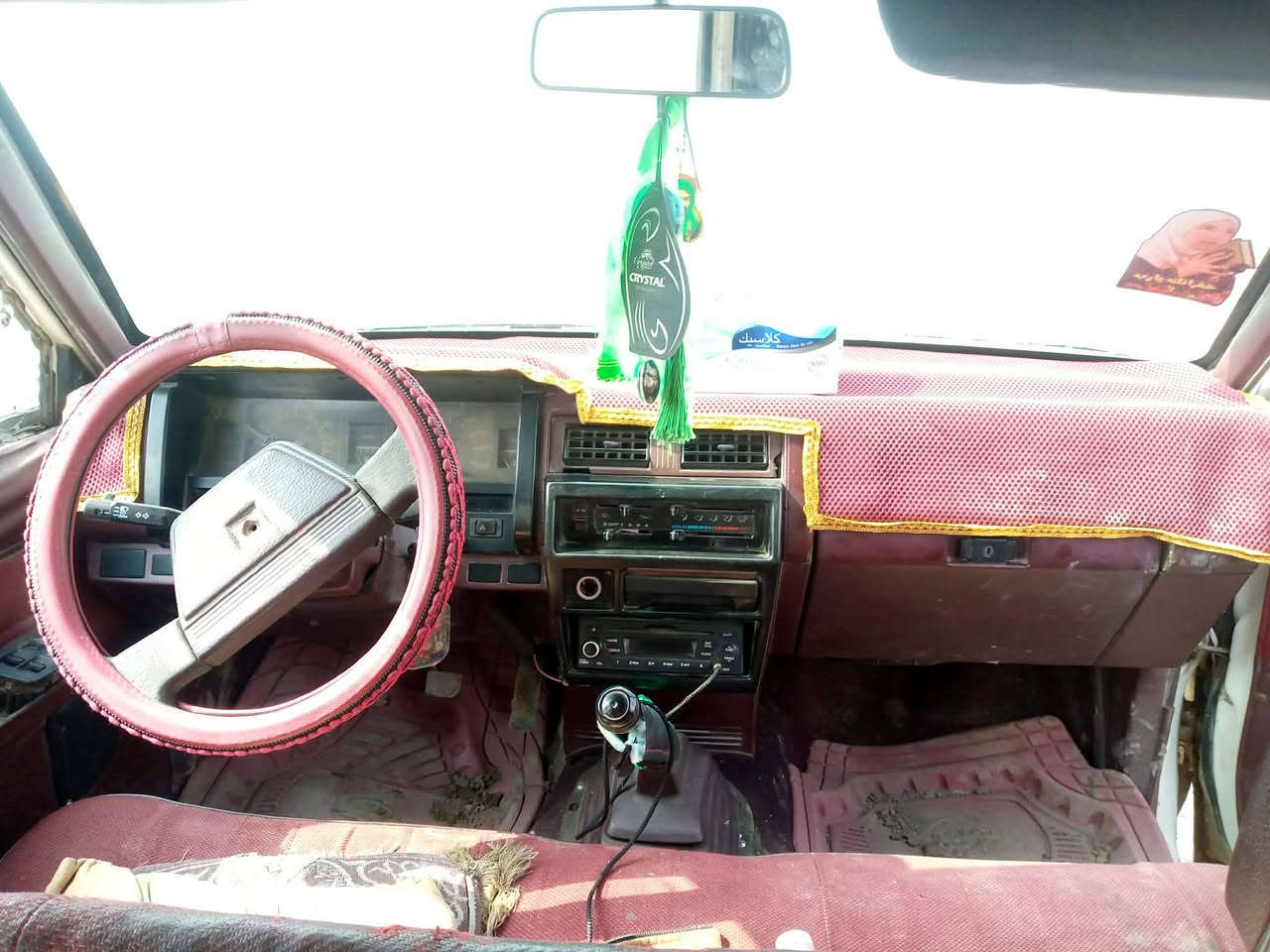 سلام عليكم للبيع نيسان 89رقم ميسان مشروع وطني سنويه جديده2028 محرك كير وشاصي مكفولات لشرط سياره حلوه جاهزه من كلشي كهربابات شقاله حداديه مسجل كله جاهزه سياره مالت جناي شرط بلاديه مامصبوقه مكفوله كفاله ماعده طخه بصيطه بيه ولباقي لفحص سعر 32وبيه مجال *********** مكان سماوه مكلف بنشر خابر صاحب سياره
