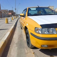 شباب سمند 2012 مصفره غرامات وهيئه سياره كلش جديده كفاله عامه من عدا طخ...