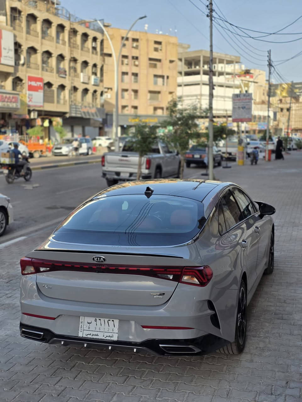 KIA K5 GT Line 2021
كيا كي فايف جي تي لاين 2021
وارد امريكي (جاملغ و بنيد)
رقم الشاصي: 5XXG64J20MG041673
السيارة نضيفة و جاهزة من كل النواحي
المواصفات: فول للأخير
المحرك: 1,600 تيربو
اللون: اسمنتي + داخل احمر
بانوراما + رادارات + حساسات + تحكمات كهربائية
و هواي مواصفات اضافية اعلى فئة GT Line
الممشى: 70 الف ميل
الرقم: بصرة معوقين (وكالة عامة)
تصير حرة بعد سنة و تتحول بأسمك
السعر: 158 ورقة و مجالها جداً بسيط رجائاً
العنوان: البصرة - الأمن الداخلي
الرقم: ***********
