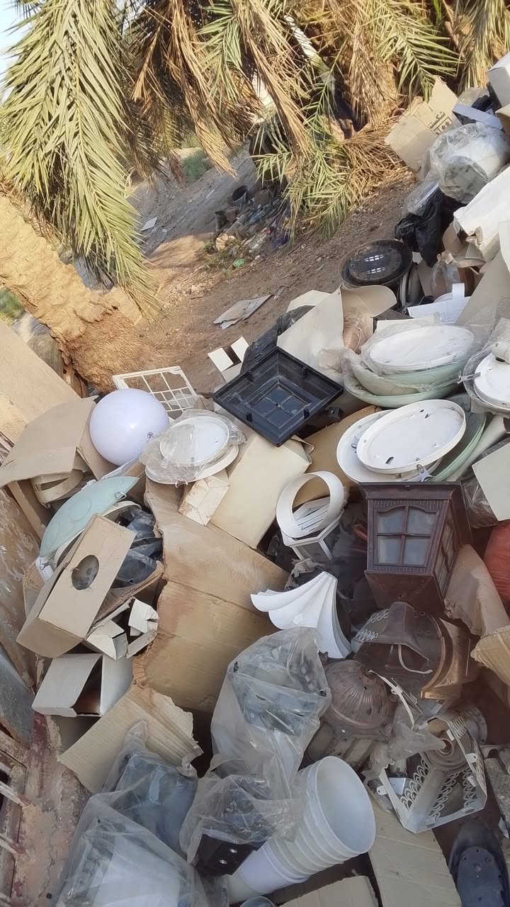 ثريات وتيب لام القطعه  بسعر الف دينار فقط بجيس انواع خير من الله مكاني كربلاء ‏‪***********‬‏ رقم تليفون
