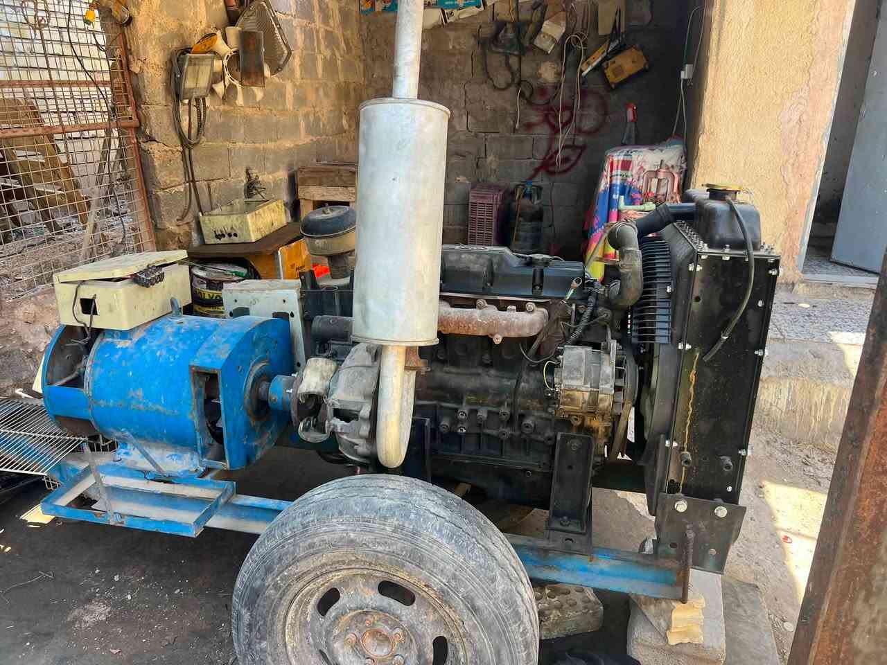 سلام عليكم مولدة شغالة اي نقص مابيهة لعنوان بغداد لوسفية سعر 12🩵***********
