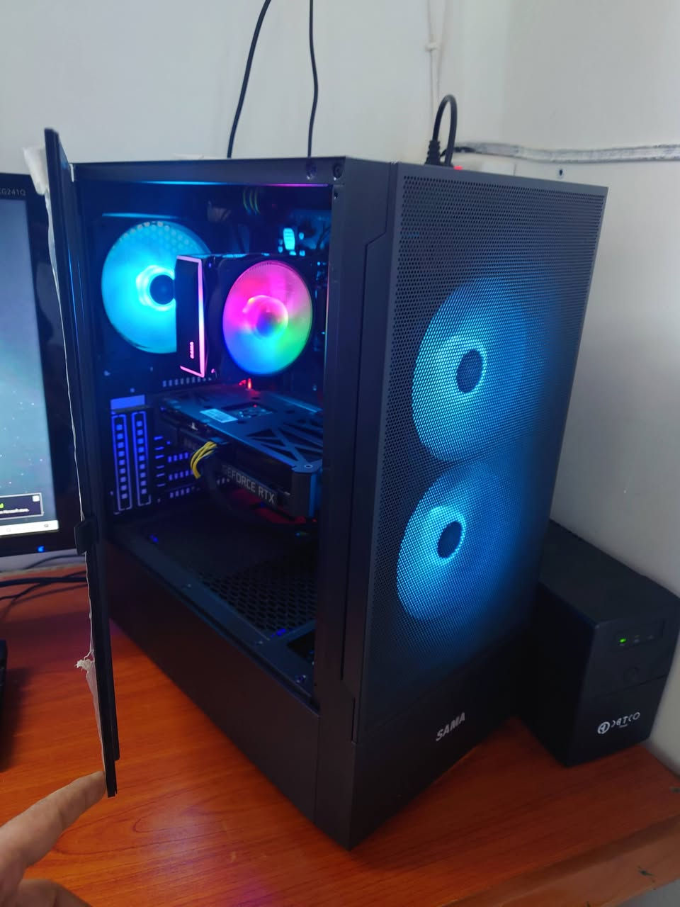 كيس فقط للبيع ب 850 الف
R5 5500
Ram 16 lexar 3200
M.B gegabayte B450 gaming X
VGA 3060 12 GB ino3d 
Ssd 256
Hdd 500
Fan k200 rgp
P.S 450 80+ bronze
Case sama 3fan rgb
الكيس استخدام 6 اشهر فقط والقطع كلها جديدة مع الكارتونات مالتها ومجهزها من دار الريم 

متاح مراوس مع لابتوب كيمنك بس كون بدون ما ادفع فرق


**إذا كنت صاحب هذا الإعلان وتريد حذفه لأي سبب، رجاءا أرسل رسالة إلى الدعم الفني**