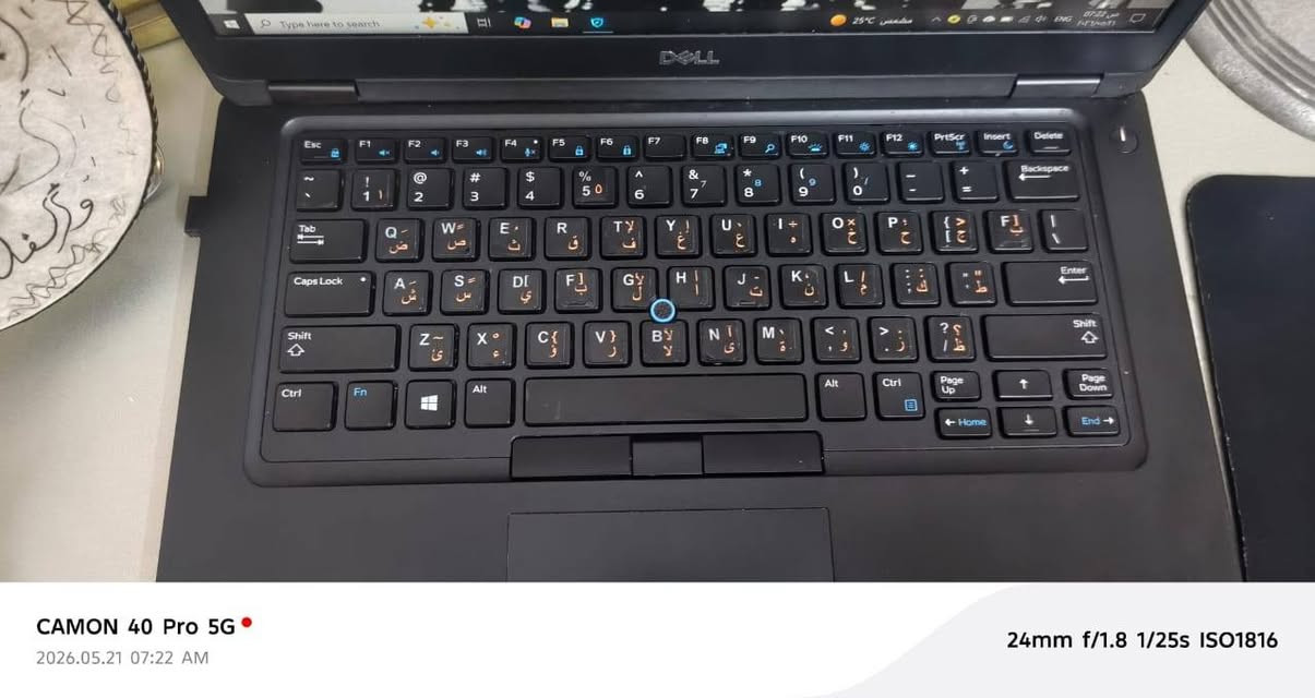 للبيع لابتوب Dell Latitude 5490 نظيف جداً بحالة ممتازة 👍
⚙️ المواصفات:
المعالج: Intel Core i5-7300U @ 2.60 GHz
الرام: 8 GB
الهارد: SSD 256 GB (سريع جداً)
النظام: Windows 10 Pro (أصلي)
البطارية: تدوم ساعة ونصف تقريباً
الملحقات: الشاحن الأصلي+ماوس +حقيبة للابتوب
📌 تفاصيل إضافية:
الجهاز نظيف وخالي من العيوب، ممتاز جداً للدراسة والعمل اليومي.
السعر: 270 ألف دينار عراقي وبي مجال
للتواصل:***********
