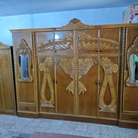 غرفه نوم صاج عراقي  صاج داخل وخارج  كنتور + جرباية + زاوية + ميز توالي...