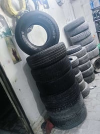 تايرات 255/70/15 • سبير 16 • عواج قليل