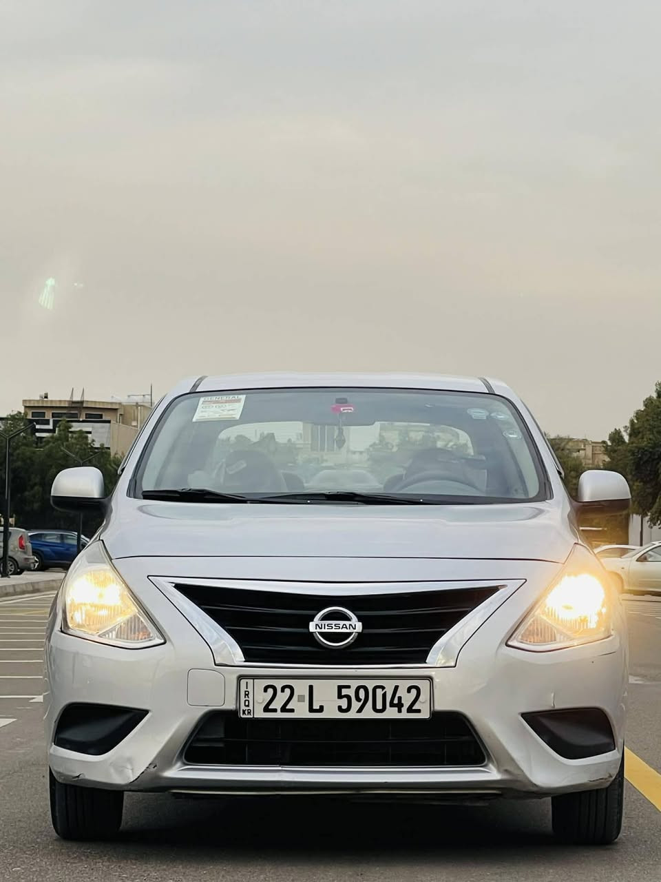 نيسان سني ٢٠١٨ هندي 
سعر ٩٥ بيهة مجال شراي 
بيهة صبغ قطعتين اثر طخة دراجة
موصفات تحكم ستيرن جهيتن
مانع نزلق يدات نيكل
شاشة جبيرة كامرة حساسات 
سيارة جاهزة ما بيهة اي نقص 
صدر جديد 
مكان سيارة بغداد الشعب 
رقم اربيل دولي هزة جديدة 
تحويل ثاني يوم 
***********
