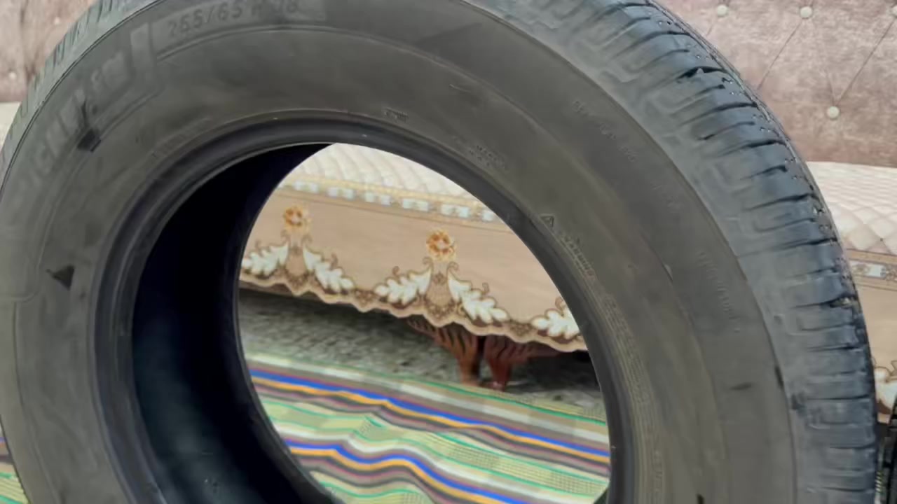 زوج تايرات مشلن انتاج ٢٤ جدد نظافة ٩٥٪؜    ***********

