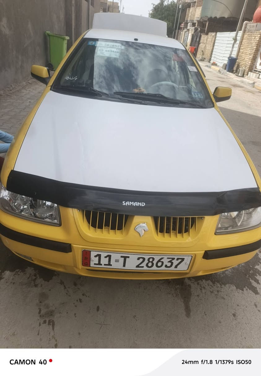 سمند 9جاهزه مصفره من كلشي سعر 28 *********** مكان كوت
