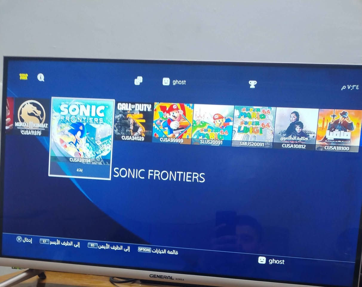 بلي ٤ برو مهكر نظام 9.00 بدون فلش ولا قرص مباشر يفتح التهكير نظيف كلش
ملحقات اضافيه مبرده مع ستاند جوستك كم في الصوره
جوستكات عدد ٢ اصلي واحده مع كفر +جوستك تجاري بس نوعيه زينه مو العاديه+ كيبل hd الاصلي + كيبل البور الاصلي مو العادي حتي يسحب امبيريه اقل
للتوصل رساله علي الخاص او على رقم *********** يوجد توصيل لجميع المحافظات موصل, نينوى
