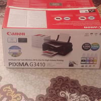 للبيع طابعة كانون 3410 اصليه ماصارله بس اسبوع عدي السعر 150 الف وبيهه ...