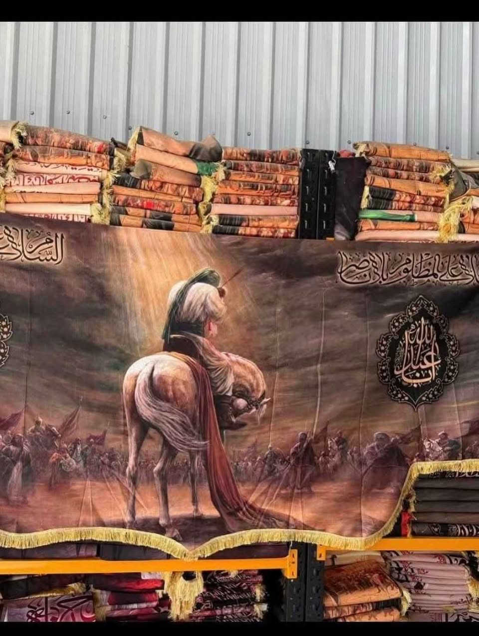 ◾️ رايات محرم الحرام◾️
خدمةً لذكرى الإمام الحسين عليه السلام

نهديكم رايات بتصميم يليق بحرمة هذه الأيام الجلل

▪️ قماش قديفة مخمل فاخر

▪️ قابل للغسل والكوي

▪️ القياس:

 • الطول ٣ متر

 • الارتفاع ١٤٠ سم

🎁 تُهدى بسعر ٢٥

🚚 التوصيل:

 • بغداد ٥ آلاف

 • المحافظات ٦ آلاف

📩 للحجز والاستفسار مراسلة الصفحة مباشرة. بغداد, العراق


**إذا كنت صاحب هذا الإعلان وتريد حذفه لأي سبب، رجاءا أرسل رسالة إلى الدعم الفني**