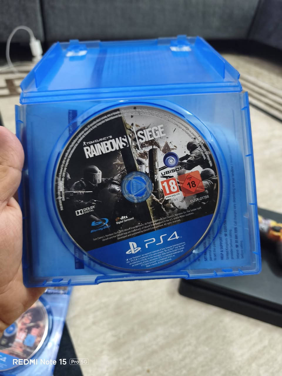 Ps4 سليم للبيع
السلام عليكم ورحمه الله بلي فور سليم للبيع ويا 4 اقراص اونلاين غير مهكر نظام 13.50
1-Rainbow Six Siege
2- god of war3
3- fifa 2018
4- Attack on titan
ويا يدة تجاريه شغالة الجهاز نظيف ومامفتوح ابد ومابي اي نقص مساحة 500گيگا 
السعر 240 وبي مجال بسيط أو مراوس وية اكس بوكس ون اس واحد تيرا فقط 
مكاني كركوك دوميز ماعندي توصيل
متواجد على الفيس 
***********
