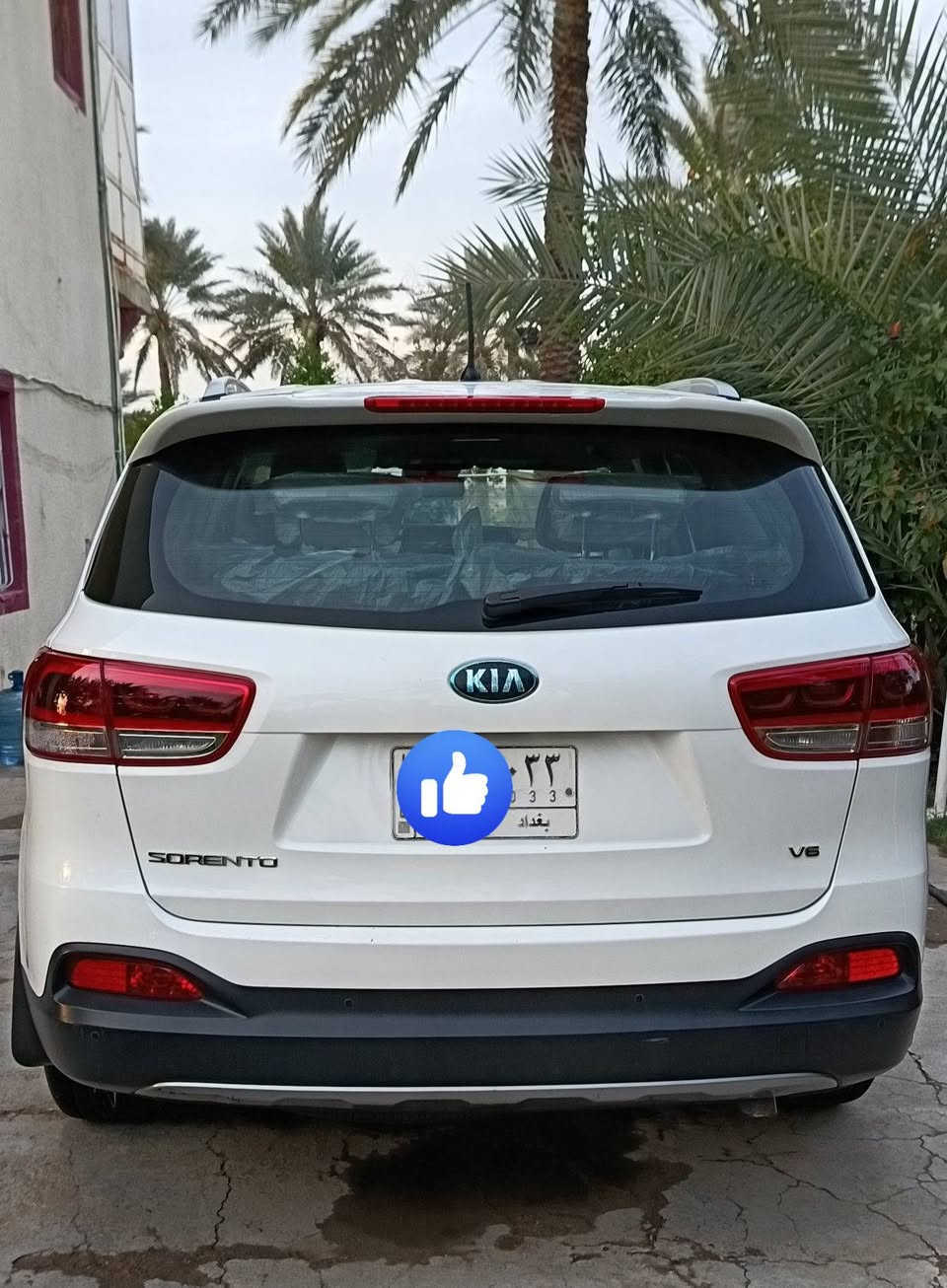 سورنتو خليجي 2017 رقم بغداد مشروع وطني 
مكفوله كفاله عامه من صبغ وفتح وتبديل وبارد 
عدا كارت مقدار اقل من شبر خاليه من شخط ورصعات 
محرك كير كفاله مامفتوح 
6 سلندر بصمه 
7 راكب تبريد 3 قطع علامة سورنتو بالدوسه 
داخل جلد لونين كشن كهربائي زراكة للايت 
جنطه كهربائية مري شفط انظمة قياده تشغيل لايت عند الفتح او التقفيل وياله عنكبوت لايت زنون اصلي شركه 
حساس امامي خلفي علامة ترحيب عند الاقتراب 
كامرا دواره شاشه كبيره السياره بوضع الشركه 
كتلوكات وبصمات السياره جديده جداً 
السعر 220 $
 المكان بابل ( *********** )
