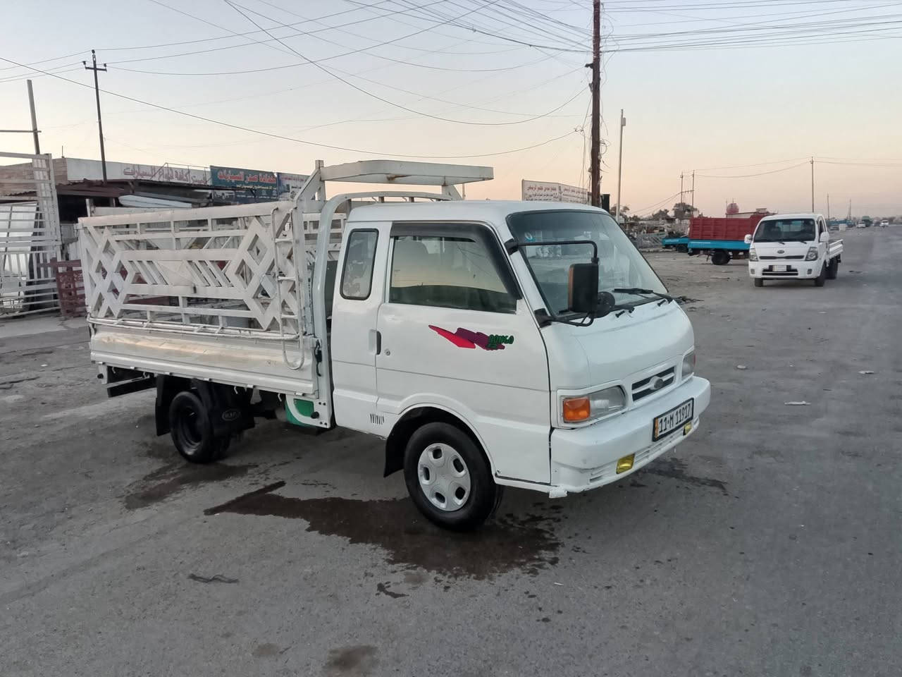 كي بنكو موديل 95 رقم بغداد إنكليزي محرك كير اكسن جديد شاصي مكفول رقم شاصي شعار ومثبت  بل سنويه 7جنكال صدر جديد بكانه بغداد معامل باويه تخم تاير السعر 53 بيه مجال رقمي ***********  مصبوغ جماليه
