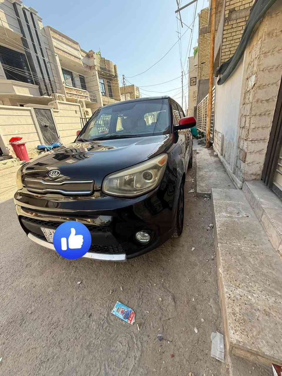 يالله 
سيارة كيا صول مديل2015 أمريكي
محركها1600JDI
تخم تاير جديد
تبريد خير من الله
حداده وصدرها جدد
باتري جديد
سيارة حلو ونضيفه 
سعرها 93$
مكانها بغداد ***********
