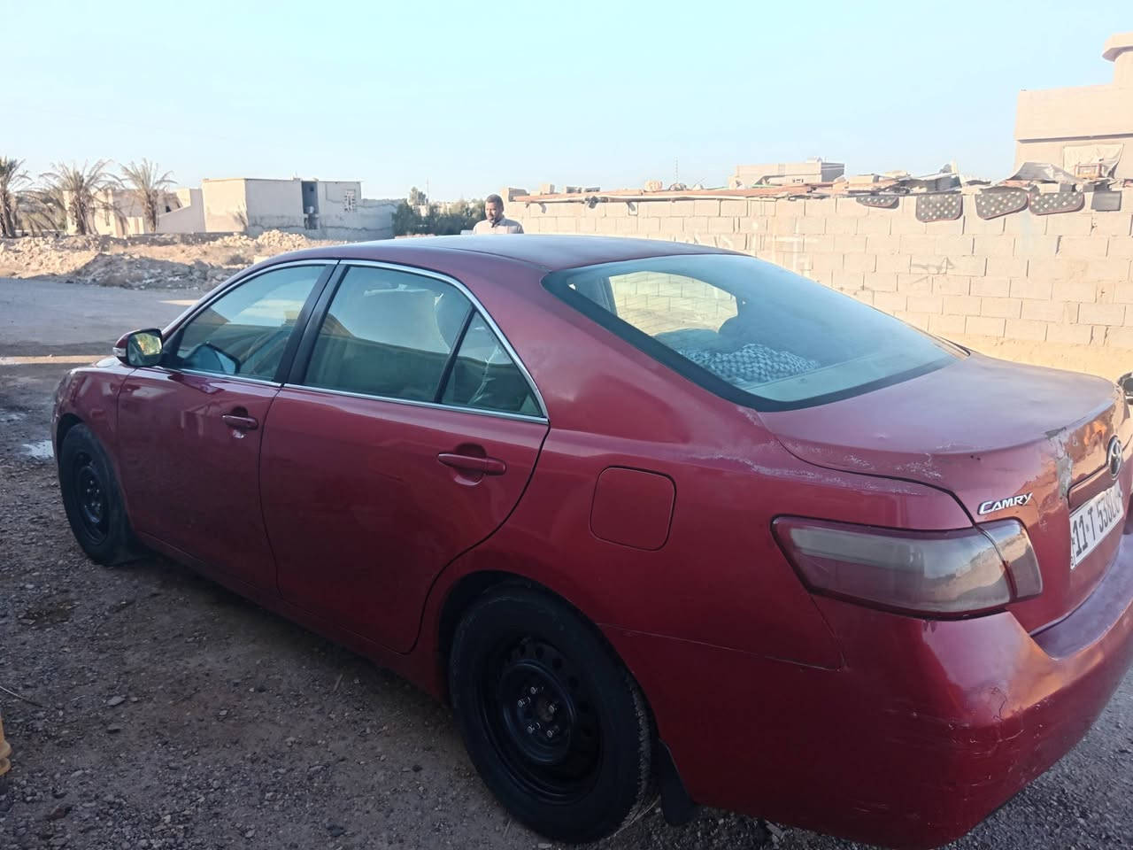 اسلام عليكم كامري للبيع موديل ٢٠٠٧ أمريكي بدون ظرر ليبل واحد محرك ٤ سلندر كير محرك مكفولات سياره بدون صبغ بس بيه جراد قماره وبنيد وجنطه رقم بغداد شرط التحويل المكان ابو غريب المنسيه السعر ٨٢ وبيه مجال للاستفسار الاتصال على الرقم اني مكلف بلنشر *********** ابو حسين
