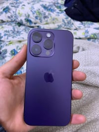 ايفون 14 برو صغير  جهاز كلش نضيف  بلادي وتر مامفتوح ولا مصلح  بطاريه 7...