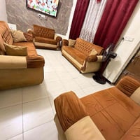 ٦ قطع • كرسيين • مستعمل قليل