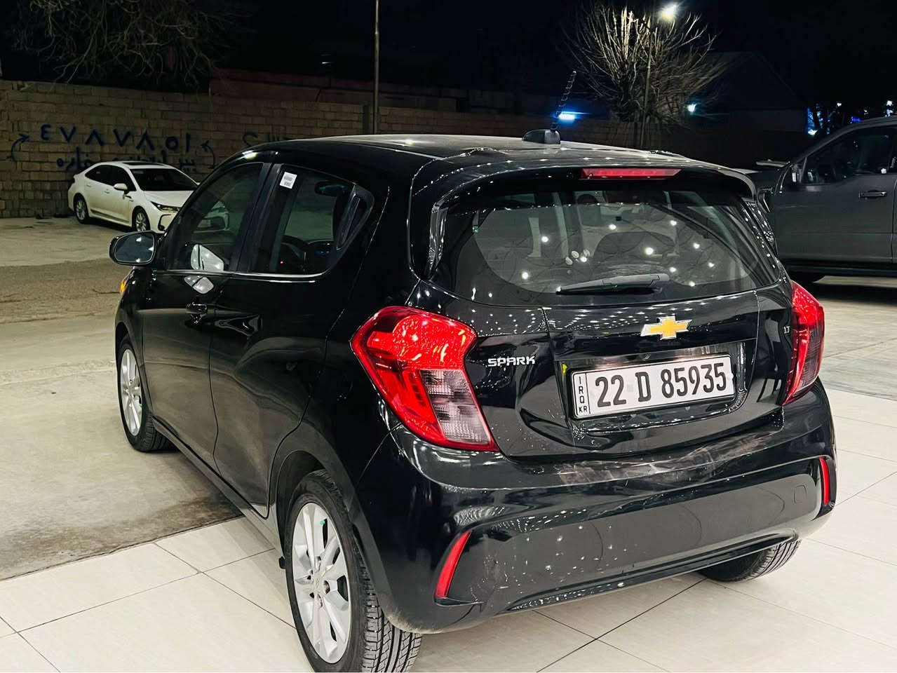 شۆفرلێت سپارک 2021
مۆسەفات LT فول
ویل لایت لێد چوار جام کارەبا 
شاشە کامیرە گێر مەکینە تحویل غرامە بەشەرت رەقەم و سەنەوی نویە تازە فعس و هەزەی بۆ کراوە چوار تایەی تازە بۆ بەستراوە دوو پارچەی سبوغە بێ ژۆرێ جاملغ دەرگە  سعری 88$ أربيل, العراق


**إذا كنت صاحب هذا الإعلان وتريد حذفه لأي سبب، رجاءا أرسل رسالة إلى الدعم الفني**