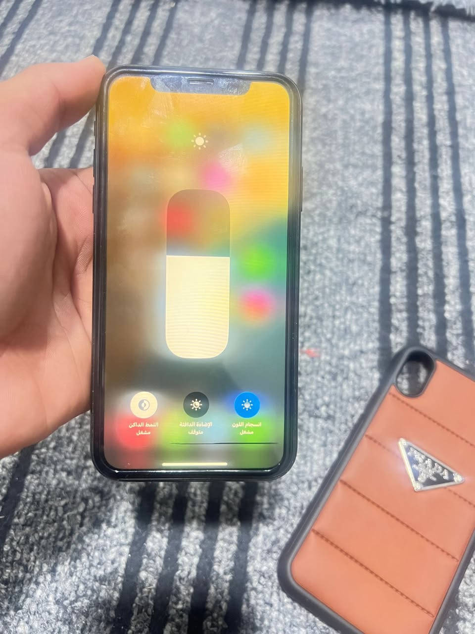 ايفون اكس ار XR  للبيع
جهاز وتر مامفتوح ولاملصلح ولاداخل تصليح 
كلشي شغال بي فيس إيدي شريحه صوت كامرات كله شغاله وعله وضع الشركه 

جهاز بي فقط هاذا الخط بل شاشه جوه لايصغر ولايكبر اطيك بي ضمان إذا كبر ترجعه واتخذ فلوسك ضعف!!
 جهاز بدون ملحقات 
سعر ((180)) بي مجال  
مكاني بصره ياسين خريبط 
***********
