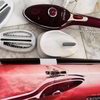 مكواة ملابس • مكواة محمولة • بخاري وجاف