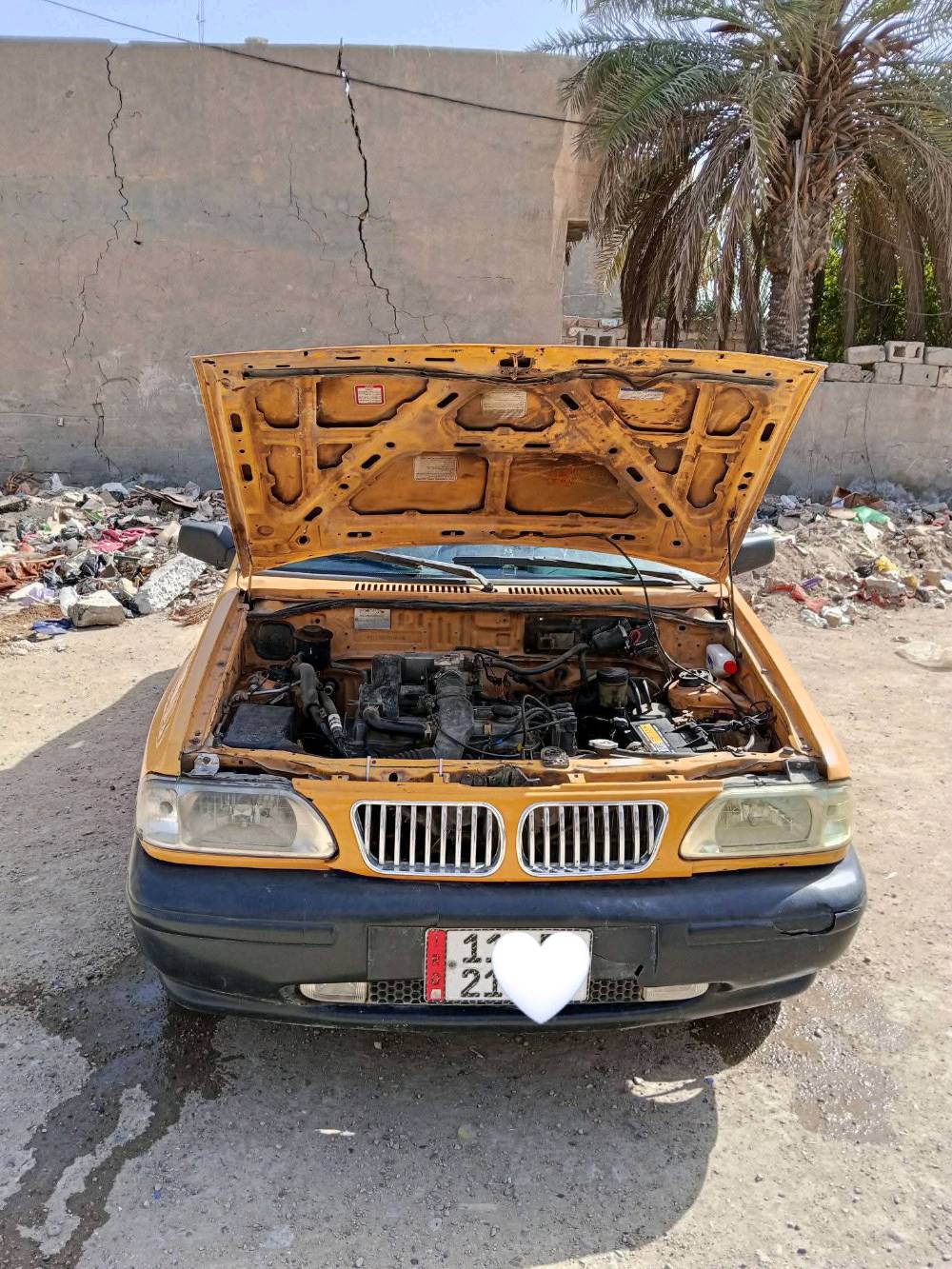 سلام عليكم
سايبا موديل 2011عظم
محرك جديد
صدر جديد
تخم تاير جديد
باتري جديد
شواصي نظيفة 
كهربائيات شغاله
رقم انكليزي دولي 
مصفرة هئية وغرامات تحويل مباشر
السعر(26)ورقة قفلها 
عنواني بغداد ابو غريب ***********
