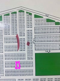 موقع مميز ١٠٠ متر بأسمي رقمها ١٠٧٨٠ مقاطعة ١٠/٢ طابو صرف ومفروزه وكامل...