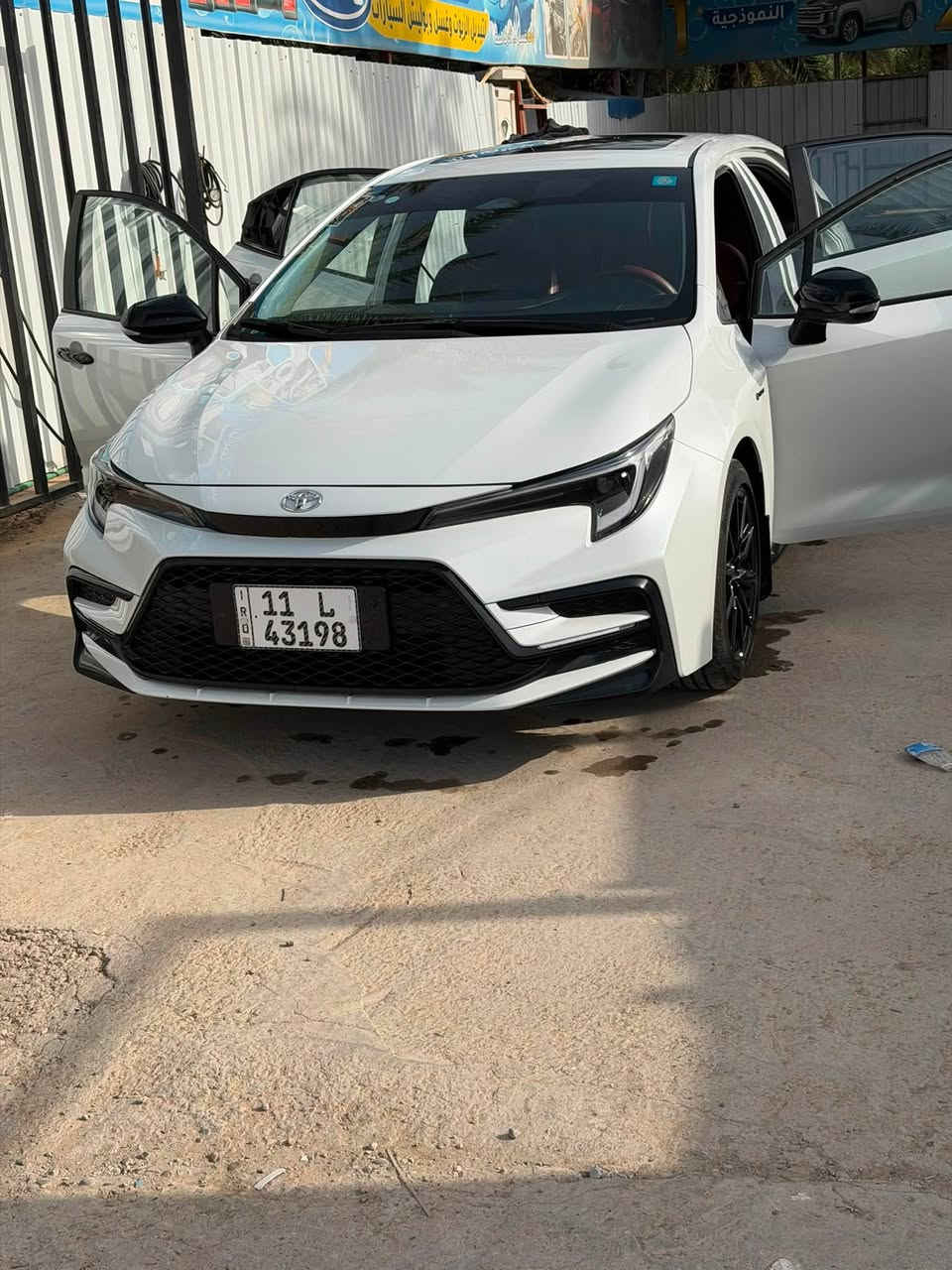 كورلا S بلاك ادشن للبيع فقط 2025
ماشيه 16الف كم فقط فول مواصفات للاخير كرسي كهرباء بدون صبغ وبدون بارد بيه فقط شخط زغير بالباب الخلفي والسونار مرفق بالمنشور السعر 162وبيها مجال بسيط كلش الشراي يتصل فقط مكاني كربلاء ***********
