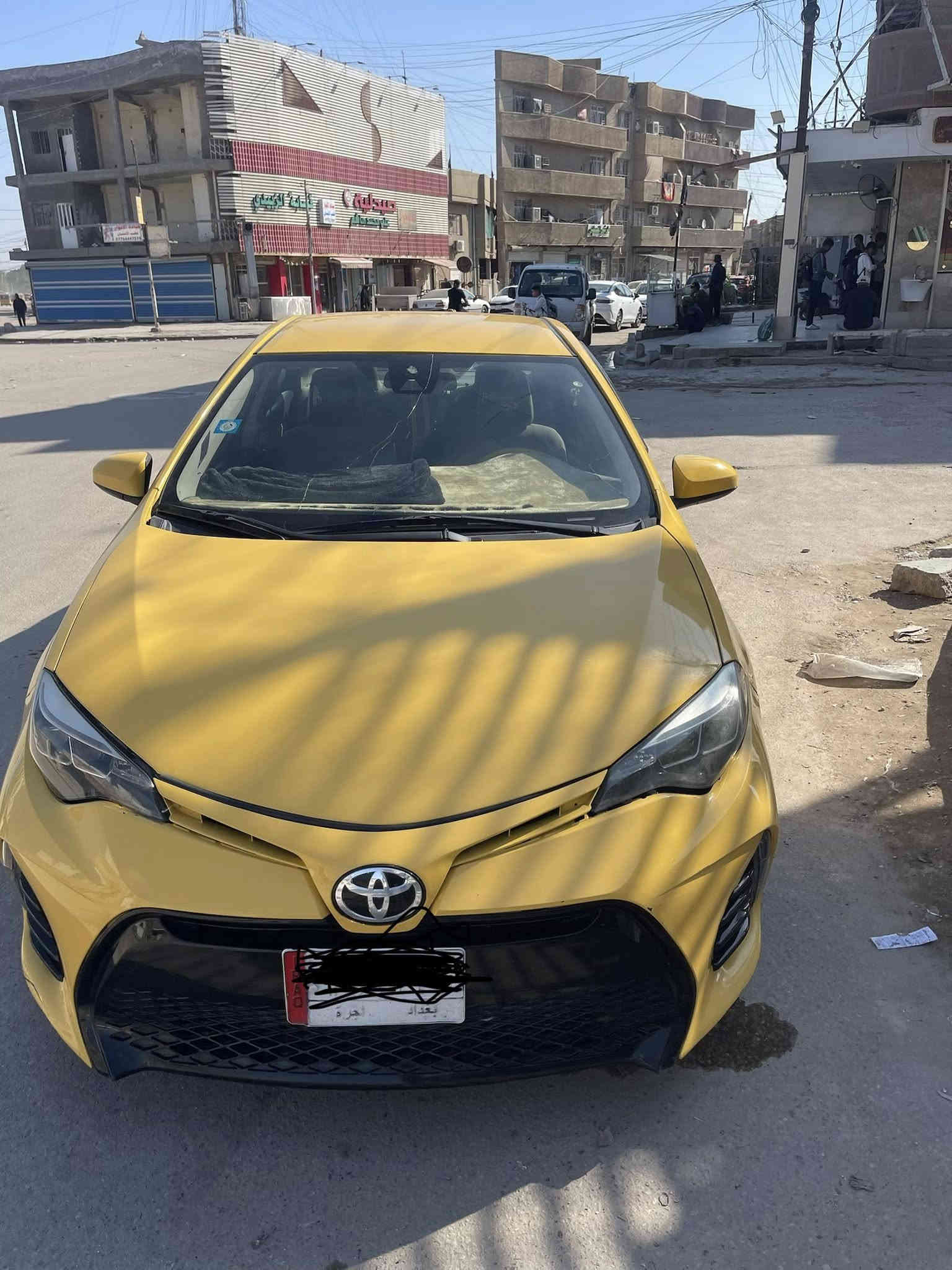 كورلا موديل ١٥ تخم تاير جديد مكينة وكير خير من اللة تبريد شغال ثلج سعرها ١٢٨ ورقة باتري جديد صدر جديد 
أي استفسار ***********
السيارة جاهزة من كلشي 
مكاني بغداد
