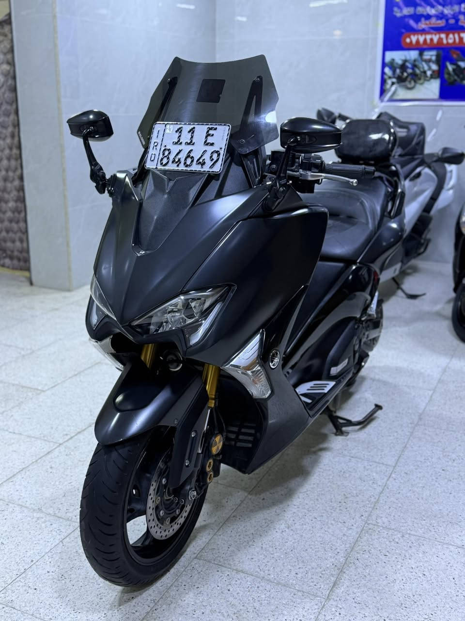 بسم الله ما شاء الله 
TMAX 530 2019 DX رقم بغداد 
كفالة عامة من كل النواحي شرط الفحص
نظافة 100/100
المسافة المقطوعة 43000 km
العنوان مدينة الصدر شارع الفلاح قطاع 12

الراغب بالشراء هـ***********
