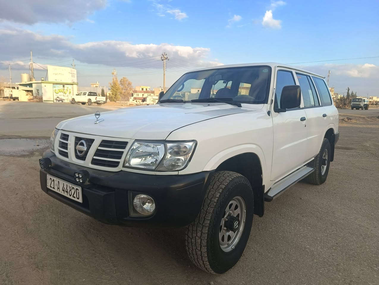 ***********پاتڕۆڵ مۆدێل 2001موحەسەن گێڕومەکینەوئەکسل و دەبڵ ئەکسلی بەشەرت بێ دەعم و لێدراوی پێشی نەتەقیوە سەنەوی تا2030تازەیە تەحویل و غەرامەوبڕاوە بەشەرت ناوی لەحاسیبە نیە بەشەرتی هەموو ئێراق سعری 93گڵاو یەک تۆزێک مەجال ***********ناونیشان چەمچەماڵ
