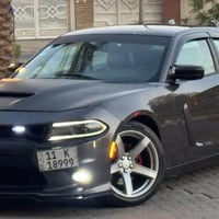 Dodge Charger Hemi R/T  2016 دوج جارجر هيمي ضررها جانبي بسيط. صبغ ٣ قط...