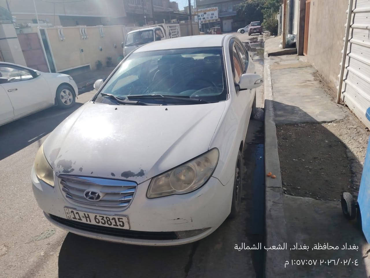 النترا للبيع موديل ٢٠١١بسمي تحويل ثاني يوم محرك ١٦٠٠ مكفوله بيه بس بارد بلجاملج الأيمن سعره ١١٥ وبيه مجال مكاني بغداد الشعب شارع الصحه رقم موبايل ***********
